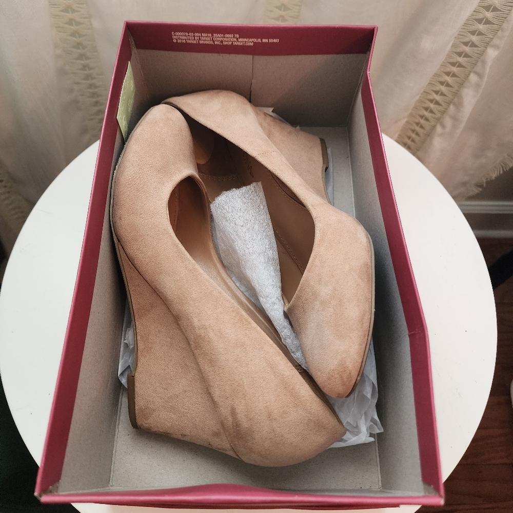 Merona Suede Wedges